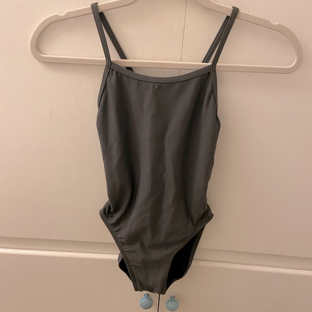 Jolyn Chevy onesie, in Asphalt.